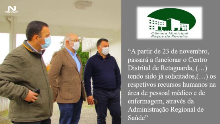 Serviços de Enfermagem no Centro de Paços de Ferreira