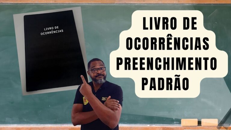 Exemplo Prático de Livro de Ocorrência