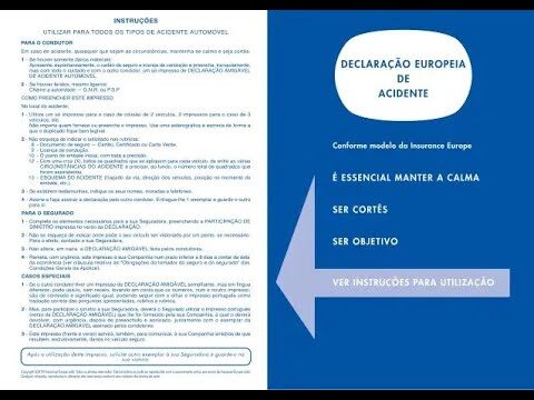 Guia Prático para Preencher a Declaração Amigável