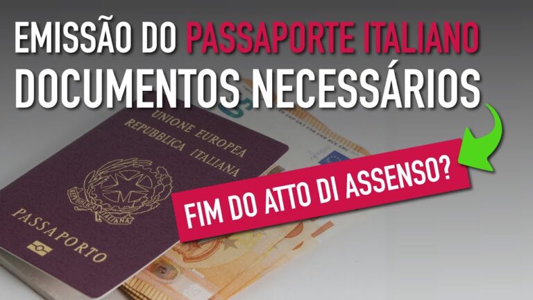 Documentos Essenciais para Obter o Passaporte Italiano