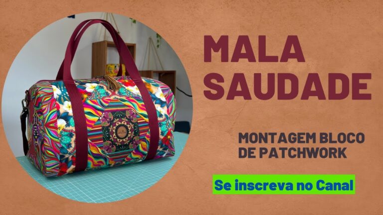 Transformando Retalhos em Arte: O Mundo das Malas de Retalhos