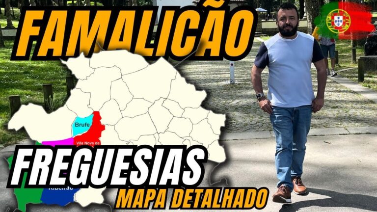 Mapa Completo de Famalicão: Guia para Explorar a Cidade | Actualizado ...