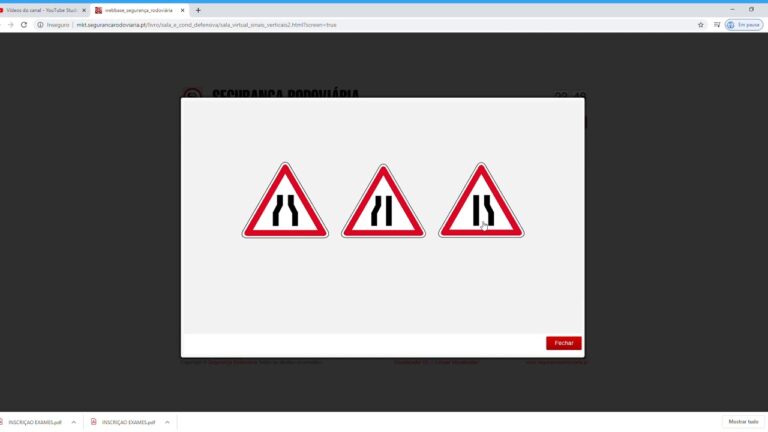 Ao Encontrar o Sinal de Informação: O Que Fazer?