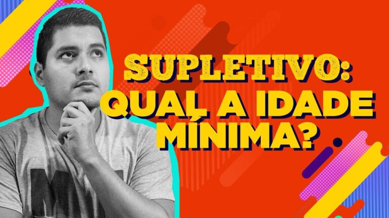 Idade Mínima para Iniciar o Supletivo
