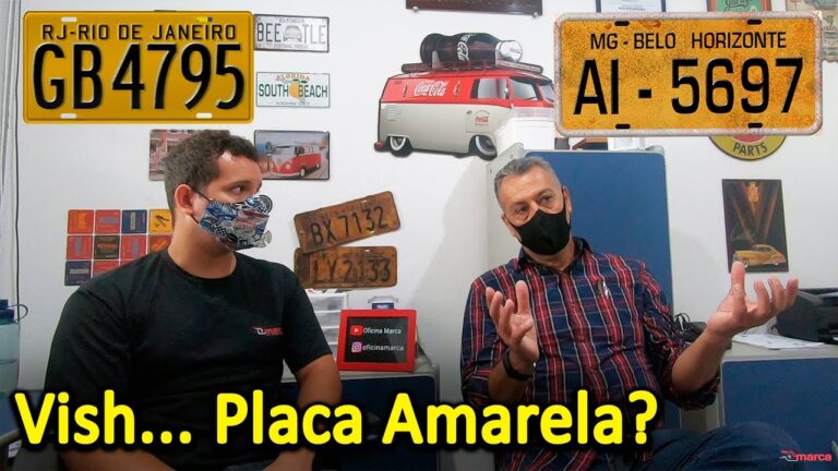Matrículas Amarelas: Desvendando o Significado e Importância